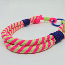 Load image into Gallery viewer, Candy Twist Double Loop Phone/Key Strap -Fuchsia