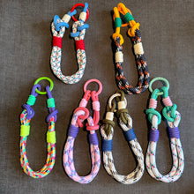 Load image into Gallery viewer, Double Loop Phone/Key Strap -Multi Neon