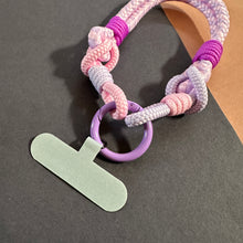 Load image into Gallery viewer, Candy Twist Double Loop Phone/Key Strap - Pink