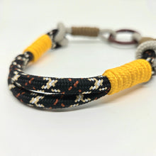 Load image into Gallery viewer, Mocha Trio Double Loop Phone/Key Strap - Yellow