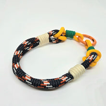 Load image into Gallery viewer, Double Loop Phone/Key Strap -Navy Orange