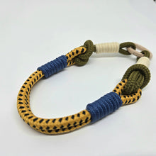 Load image into Gallery viewer, Mocha Trio Double Loop Phone/Key Strap - Cobalt