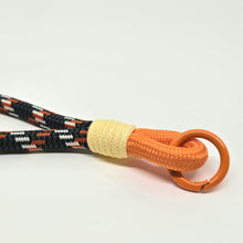 Load image into Gallery viewer, Simple Loop Key Chain - Navy Orange