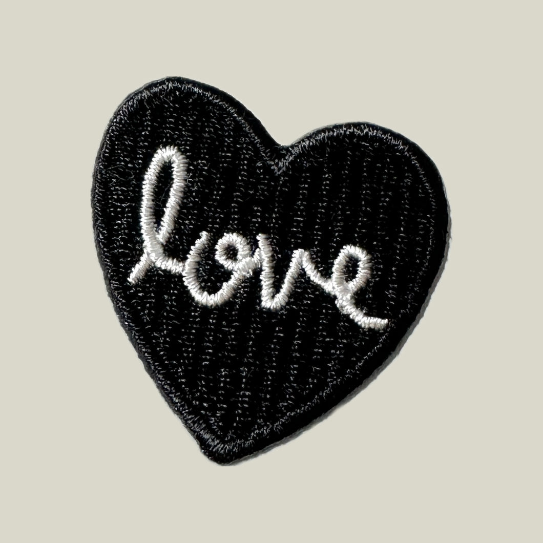 Love Heart Black