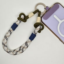 Load image into Gallery viewer, Double Loop Phone/Key Strap -Khaki
