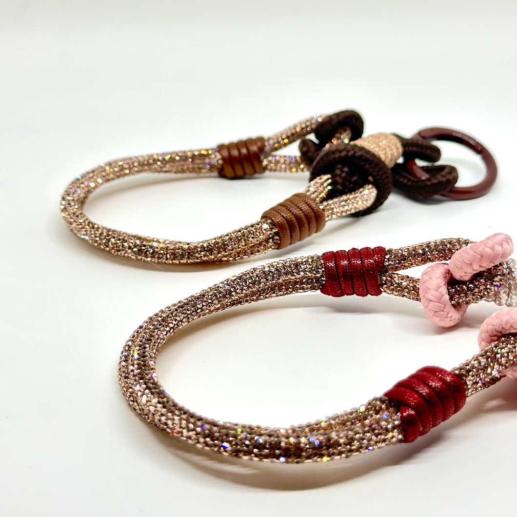 Champagne Sparkle Loops - Phone Straps