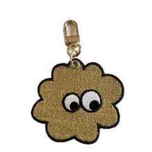 Load image into Gallery viewer, Gold Cloud Keychain
