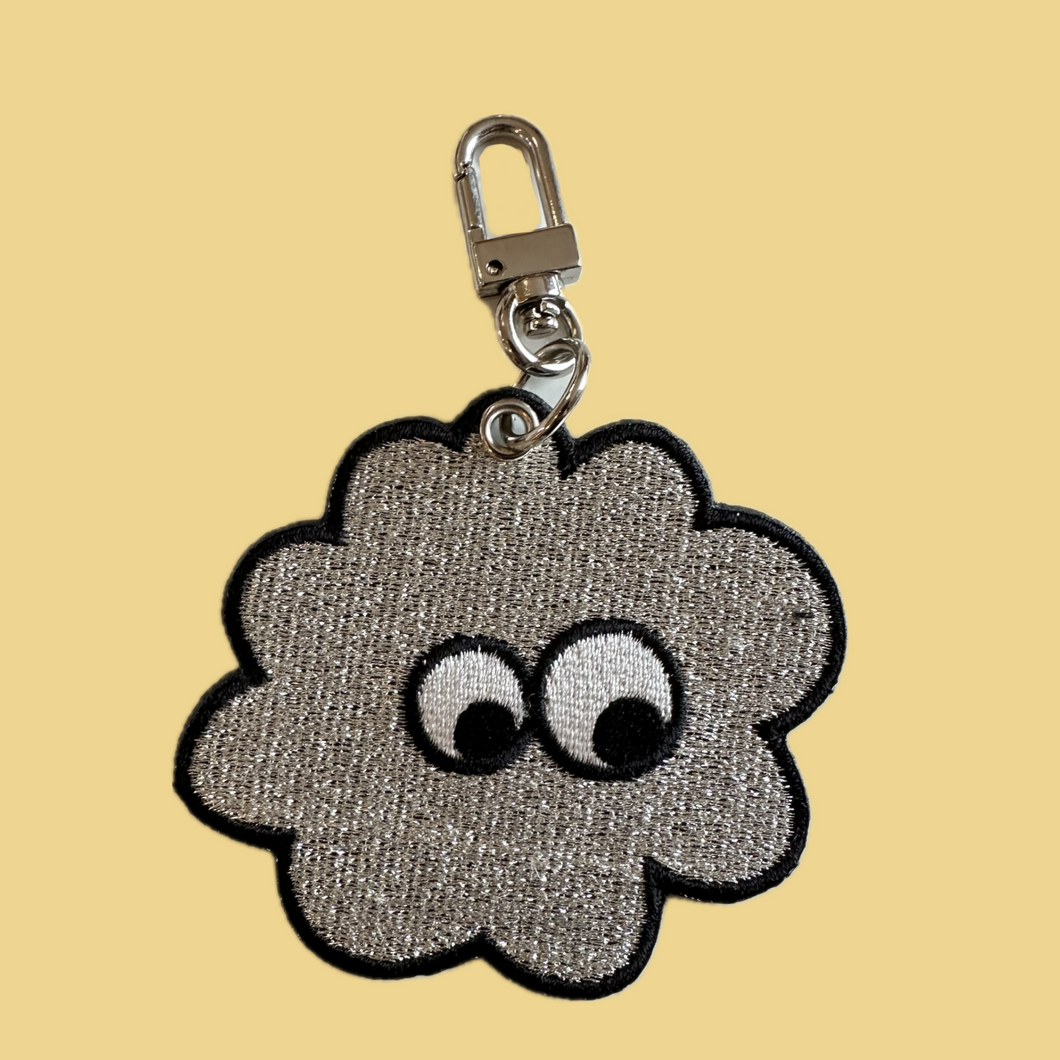 Silver Cloud Keychain