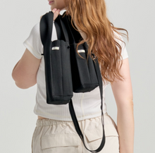 Load image into Gallery viewer, Bottle Tote Black Large
